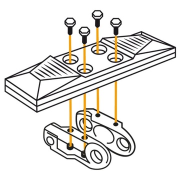 Резиновые чехлы для стальных гусениц или цепей