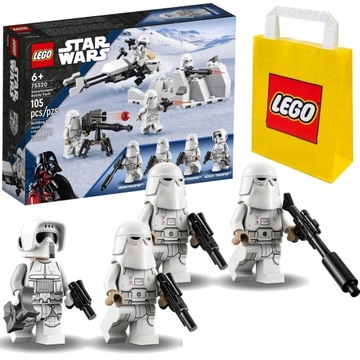 LEGO 75320 STAR WARS Śnieżni Szturmowcy - Zestaw bitewny 4 figurki