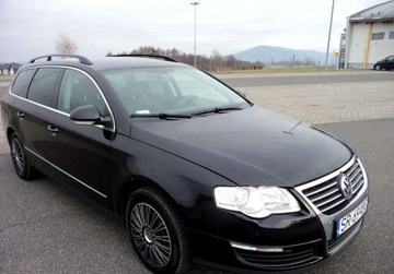 Volkswagen Passat B6 Variant 1.9 TDI PDE 105KM 2006 Volkswagen Passat 1,9105kMBKCpdc przodtyl2X KO..., zdjęcie 2