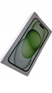 ORYGINALNE PUDEŁKO APPLE IPHONE 15 GREEN ZIELONY pudelko box