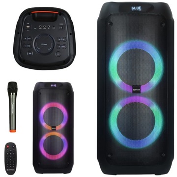 MANTA GŁOŚNIK KARAOKE BLUETOOTH ATTIS Z MIKROFONEM