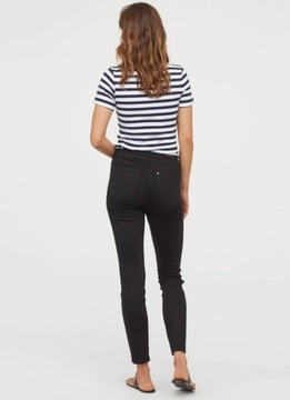 H&M HM Skinny High Ankle Jeans Spodnie damskie 29