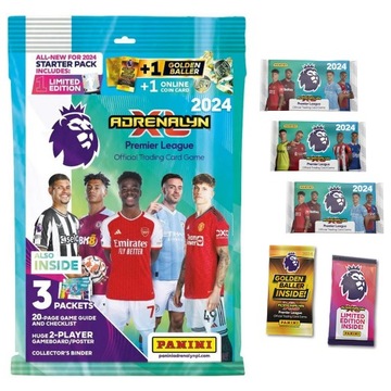 Альбом футбольных карточек Premier League 2024 Стартовый набор Panini Klaser