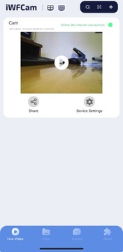 P2P Wi -Fi Camera