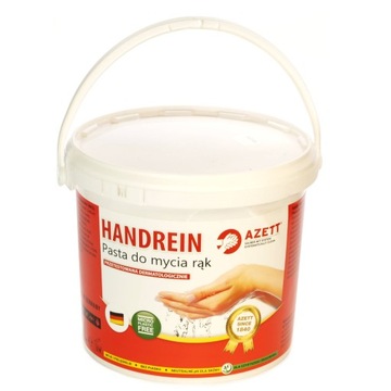 Niemiecka pasta do rąk 5l BHP Azett Czerwona
