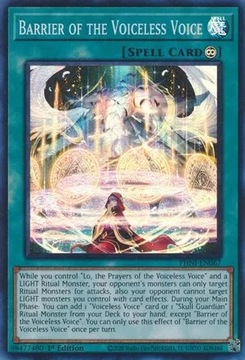 Yu-Gi-Oh! TCG: Barrier of the Voiceless Voice (PHNI)