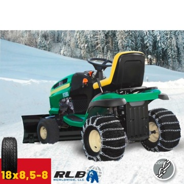 ŁAŃCUCHY ŚNIEGOWE DO TRAKTORA 18x8,5-8 USA śnieżne
