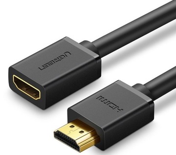 KABEL PRZEDŁUŻACZ HDMI MĘSKI DO HDMI ŻEŃSKI UGREEN