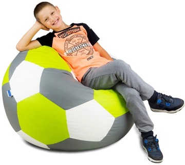 Trójkolorowa trwała PUFA PIŁKA 450L 100cm EGATO