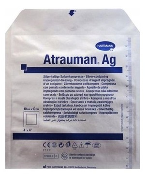 Atrauman Ag 10 x 10 cm opatrunek Hartmann 1szt.