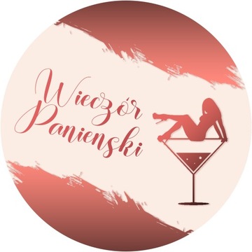Opłatek na Tort WIECZÓR PANIEŃSKI Waflowy 20cm