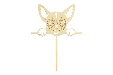 Topper na tort Pies Szczeniak Chihuahua zwierzę