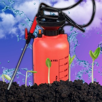 Ручной распылитель высокого давления Lance Garden 10 литров, жгут проводов опрыскивателя