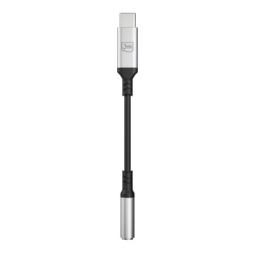 Переходник 3mk USB тип C mini Jack 3,5 мм
