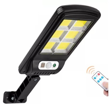 LAMPA SOLARNA ULICZNA SOLAR 120 LED COB czujniki