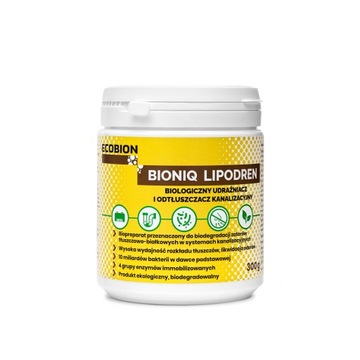 BioniQ LipoDren Biologiczny udrazniacz tłuszcze