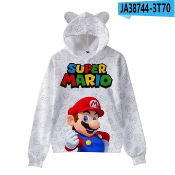 3D film gra Super Mario animacja peryferyjny dwuwymiarowy sweter z