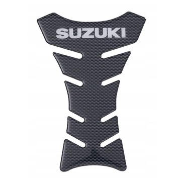 TankPad SUZUKI naklejka na bak motocykla Carbon