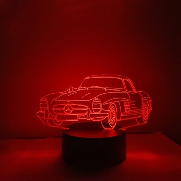Mercedes Benz 300 SL Roadster классическая лампа