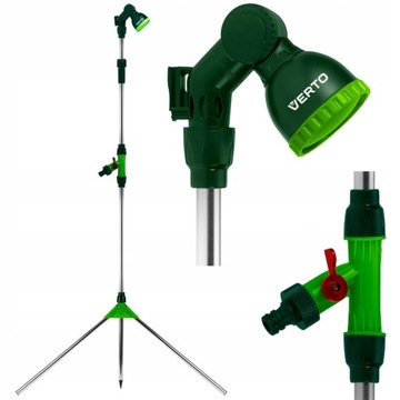 СПРИНКЕР ДЛЯ САДОВОГО ДУША. ТЕЛЕСКОП. РЕГУЛИРУЕМЫЙ ДУШ 240 см 1,6–2,3 м 1/2 дюйма