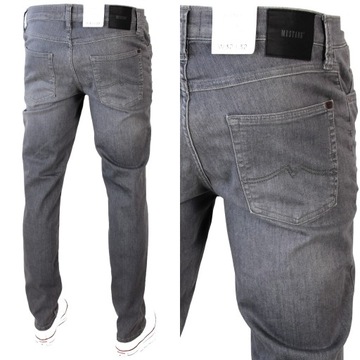 MUSTANG TRAMPER TAPERED SLIM SPODNIE JEANS _ W32 L32