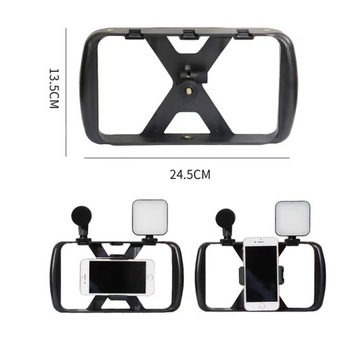 Zestaw/uchwyt selfie z pilotem na bluetooth tripod do transmisji na żywo z