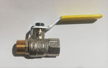 GAZ ZAWÓR kurek kulowy do gazu 1/2'' gazowy NW