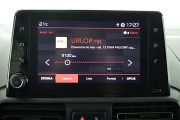 Citroen Berlingo III Osobowy M 1.2 PureTech 131KM 2020 Citroen Berlingo 1.2 PureTech, Salon Polska, zdjęcie 11