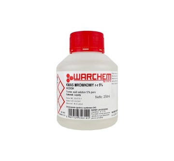 KWAS MRÓWKOWY 5% - czysty - 250ml