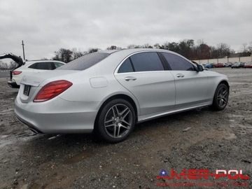 Mercedes Klasa S W222 2017 Mercedes-Benz Klasa S 550_4MATIC_4x4_4.6 L_449 km_2017r 4.6 Benzyna 449KM, zdjęcie 3