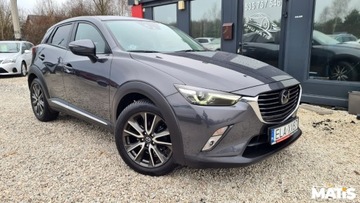 Mazda CX-3 Crossover 2.0 SKY-G 120KM 2015 Mazda CX-3 2.0 BENZ manual Navi Kamera head up bi xenony 100 bezwypadek, zdjęcie 24