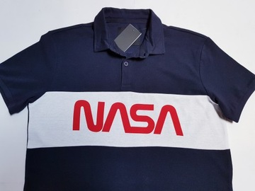 T-shirt męski koszulka POLO NASA XXL 2XL +reserved