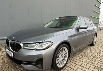 BMW Seria 5 G30-G31 Touring Facelifting 2.0 520d 190KM 2021 BMW Seria 5 BMW Seria 5 520d Luxury Line sport 2.0 Diesel 190KM, zdjęcie 38