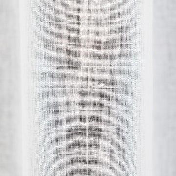 ГОТОВАЯ ШТОРА ЭТАМИН БЕЛЫЙ НА ЛЕНТЕ ДЛЯ ГОСТИНОЙ 300х260