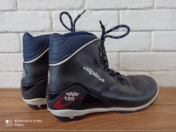 БОТИНКИ ДЛЯ БЕГОВЫХ ЛЫЖ ALPINA NNN 120 R 40