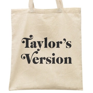 Taylor Swift Хлопковая сумка Taylor's Version