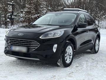 Ford Kuga III SUV 2.0 EcoBlue 190KM 2021 Ford Kuga 2.0 190 KM AWD Titanium X Kamery BEZWYPADKOWY Nowe opony JAK NOWY, zdjęcie 8