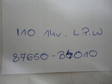 HYUNDAI I10 II TRÓJKĄT ZAŚLEPKA LUSTERKA 87660-B4010 87650-B4010 2013-