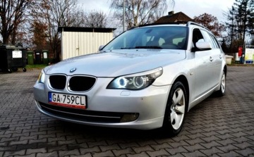 BMW Seria 5 E60 Touring 520 d 177KM 2007 BMW Seria 5 Lift, Automat, Panorama , Nawigacja, Czujniki parkowania 2.0, zdjęcie 12