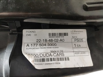 CHLADIČ KLIMATIZACE KOMPLET STRANA MERCEDES A TŘÍDA W177 A45 AMG CLA 45