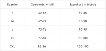 GORSET MODELUJĄCY talię sznurowany WYSZCZUPLAJĄCY