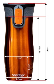 ТЕРМАЛЬНАЯ КРУЖКА 5Ч/12Ч CONTIGO WEST LOOP 2.0 470мл