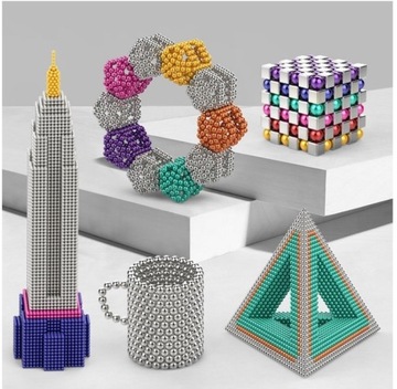 МАГНИТНЫЕ ШАРИКИ NEOCUBE XXL BLOCK 8мм 126шт