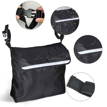 РЮКЗАК ДЛЯ КОЛЯСКИ, ЧЕРНАЯ МНОГОФУНКЦИОНАЛЬНАЯ СУМКА ДЛЯ ХРАНЕНИЯ