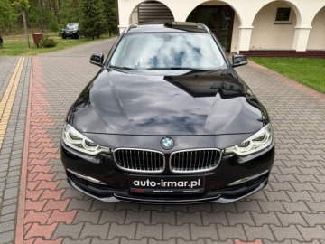BMW Seria 3 F30-F31-F34 Touring Facelifting 2.0 320d EfficientDynamics Edition 163KM 2017 BMW 320 d 2.0 163 KM Automat Luxury Skóry, zdjęcie 2