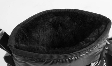 ЧЕРНЫЕ СНЕЖНЫЕ БОТИНКИ, УТЕПЛЕННЫЕ, ТЕПЛЫЕ БОТИНКИ-СЛИПОНЫ 39