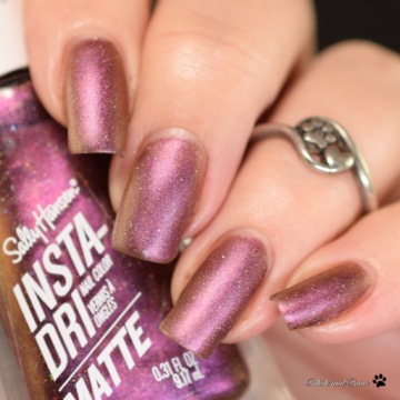 Лак для ногтей Sally Hansen Insta Dri полированный винный 015