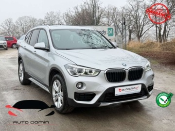 BMW X1 F48 Crossover xDrive18d 150KM 2018 BMW X1 Raty 2.0d 150KM X-Drive Navi Panorama M-pakiet Zarej w PL Gwarancja
