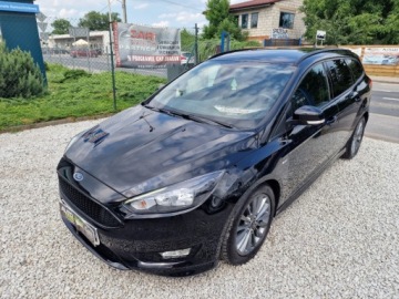 Ford Focus III Kombi Facelifting 1.0 EcoBoost 140KM 2017 Ford Focus ST-LINE 1.0 EcoBoost 140Ps Navi Ksenon Alu Piekny Gwarancja, zdjęcie 29
