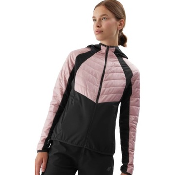 DAMSKA KURTKA PUCHOWA 4F Z KAPTUREM PRIMALOFT LEKKA L